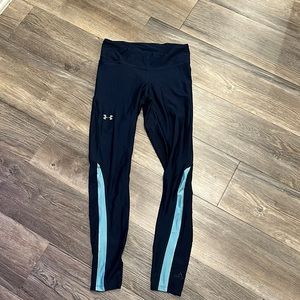 Blue under armor leggings size medium